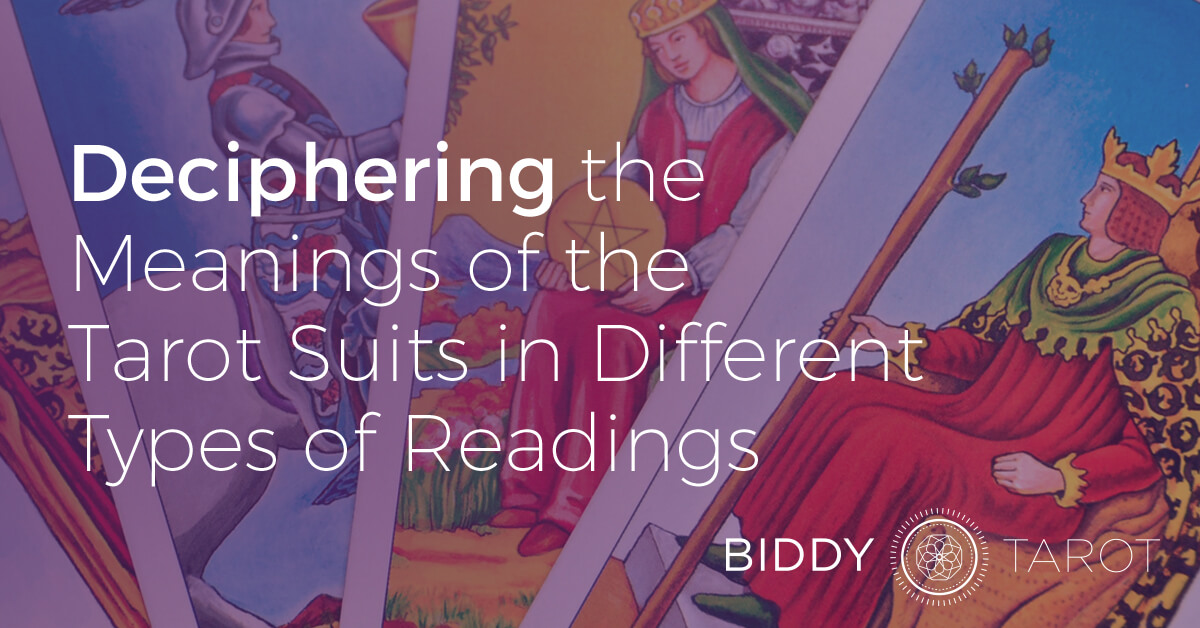Deciphering the Meanings of the Tarot Suits in Different Types of Readings Deciphering the Meanings of the Tarot Suits in Different Types of Readings